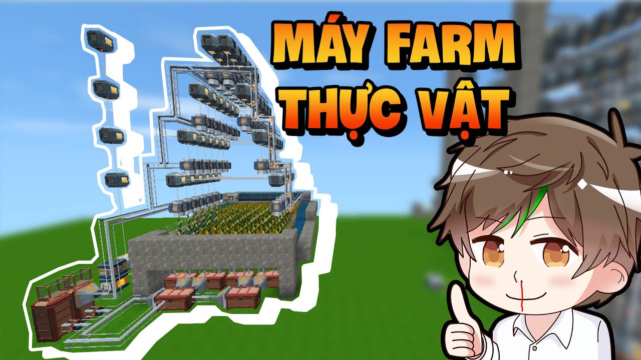 Cách làm máy farm thực vật tự động trong mini world | RACK AKITO
