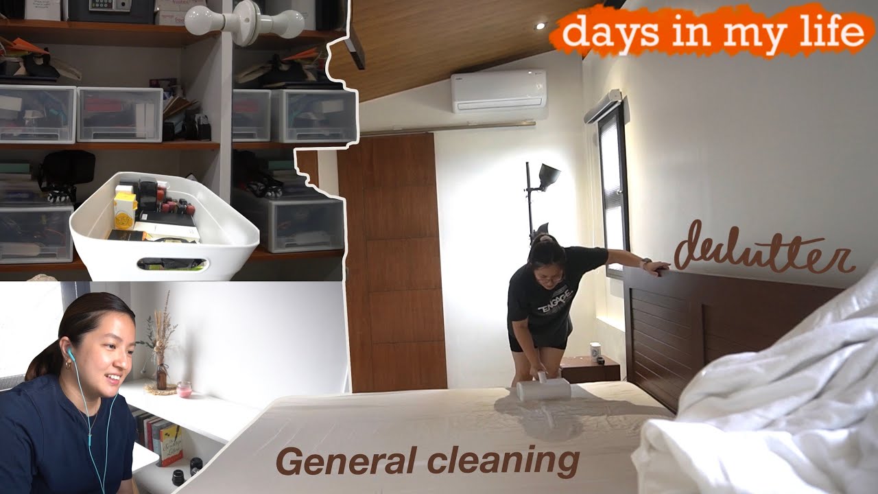 DAYS IN MY LIFE | GENERAL CLEANING, DECLUTTERING (VLOG) | Joyce Ching