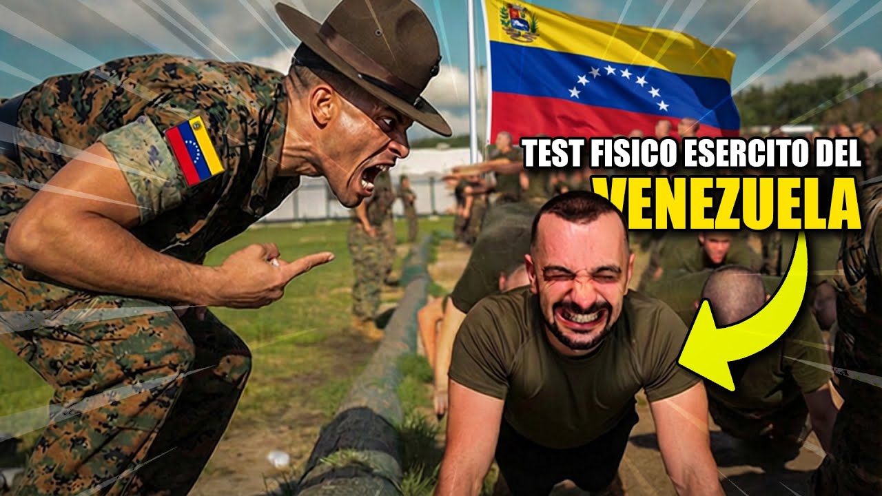 Provo il test fisico dell'esercito Venezuelano