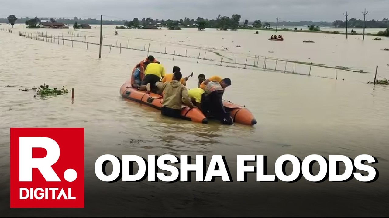 Odisha Floods: Rescue Operations Save 23 As Several Districts Get Heavily Flooded