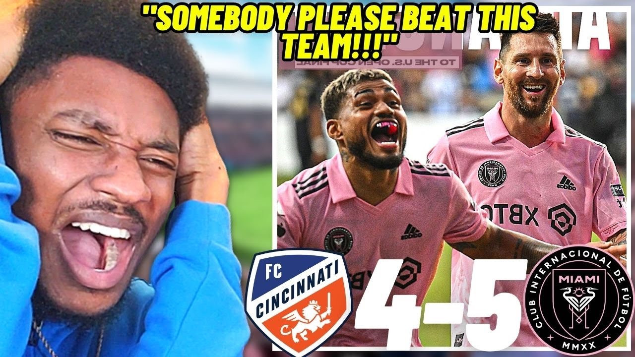 MESSI CAN'T KEEP GETTING AWAY WITH THIS!!!😭 | Cincinnati vs Inter Miami LIVE Reaction!