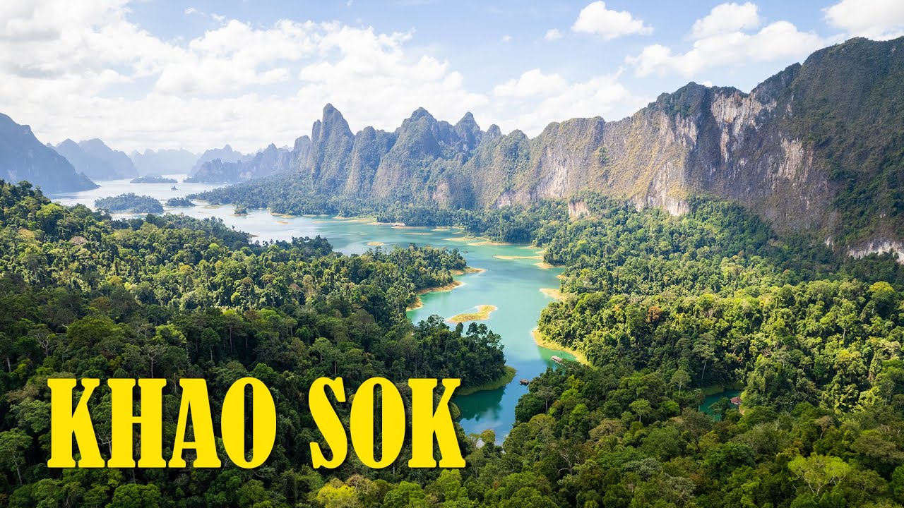 Khao Sok | Thailand | AERIAL DRONE 4K VIDEO (DJI Mavic Air 2S)