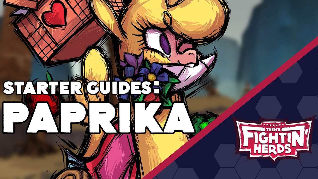Them's Fightin' Herds Starter Guide #6 - Paprika