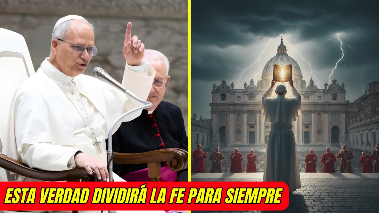 URGENTE El Papa León XIV rompe el protocolo para revelar una verdad oculta por más de un siglo