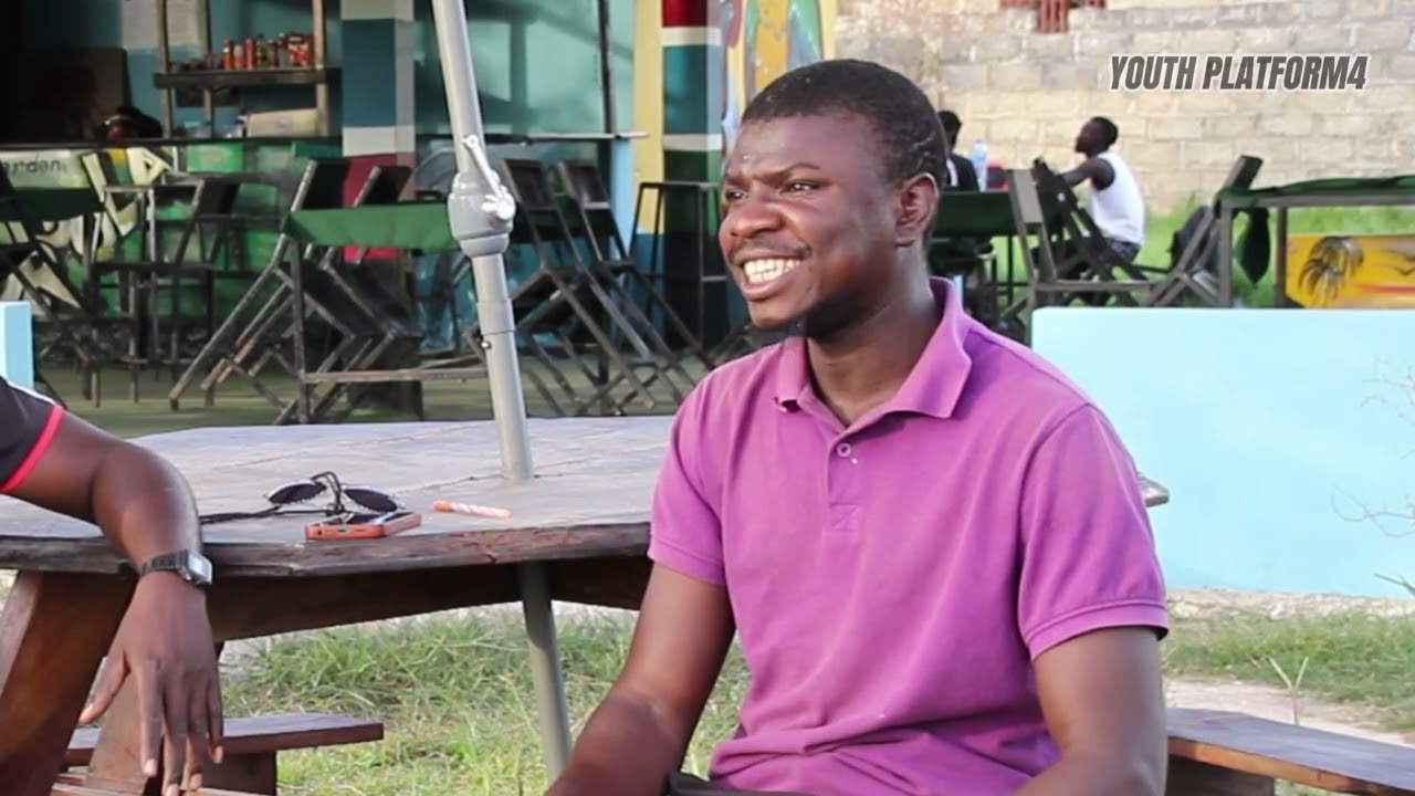 Investor Lamin Tells His Story at Youth Platform 4