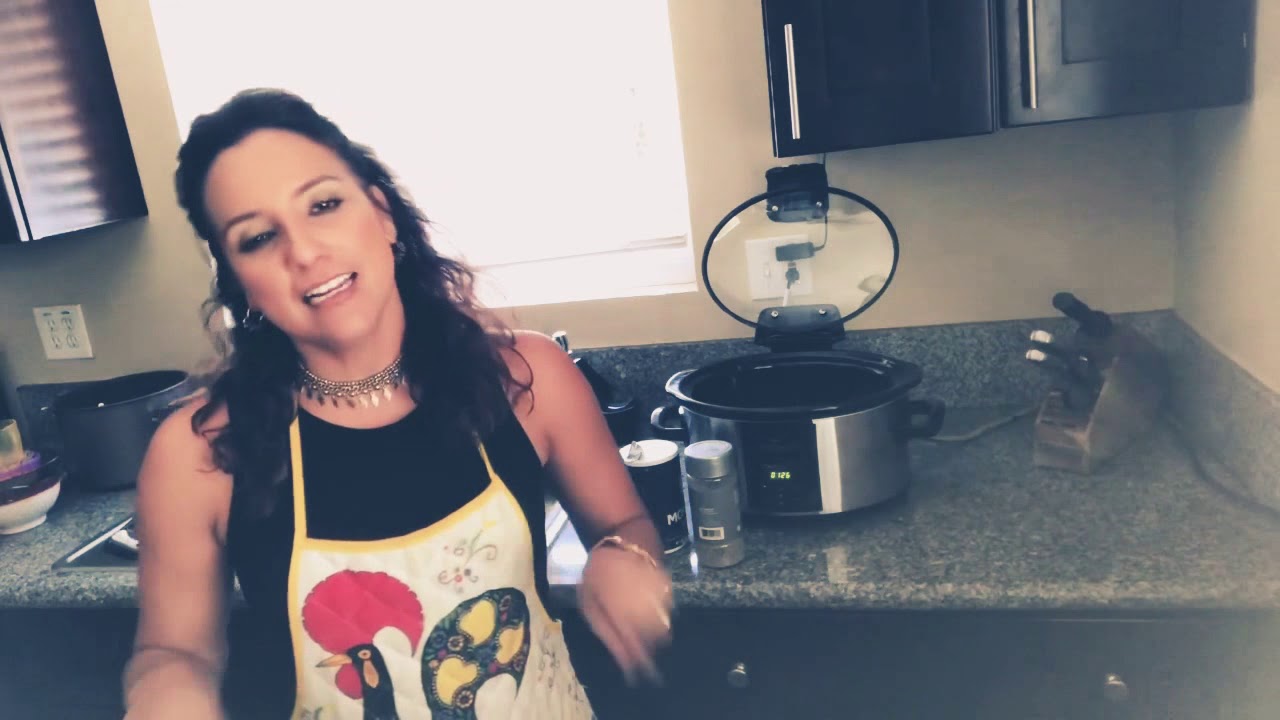 Carne de puerco en olla de cocción lenta/CROCKPOT Para lonches, tacos, burritos etc