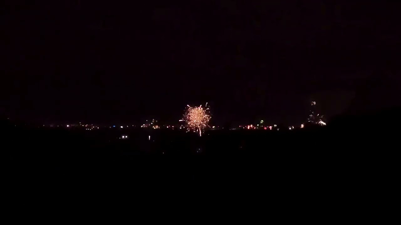Fireworks new Year 2024 Celebrations from Tippelsberg - Bochum - Germany