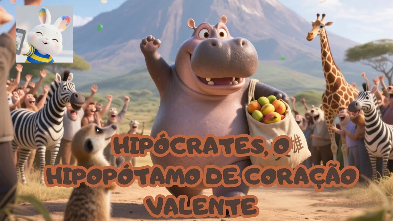 HIPÓCRATES, CORAÇÃO VALENTE #fabulas #históriasinfantis #infantil #históriaparadormir #crianças