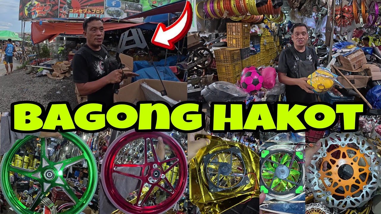 Bagong hakot pyesa ng motor | Buraotan ni boss donald | Bilihan ng murang pyesa ng motor