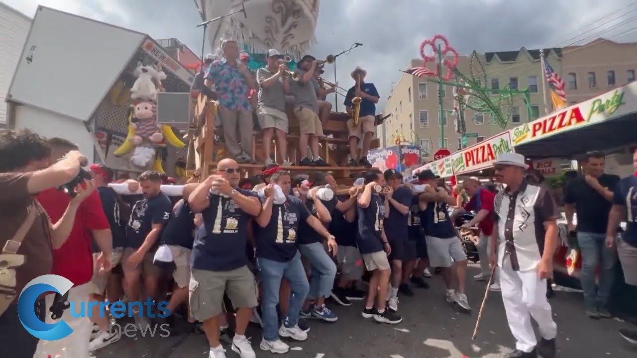 'It's In Our Blood': Generations of Lifters Keep the Giglio Tradition Alive in Williamsburg