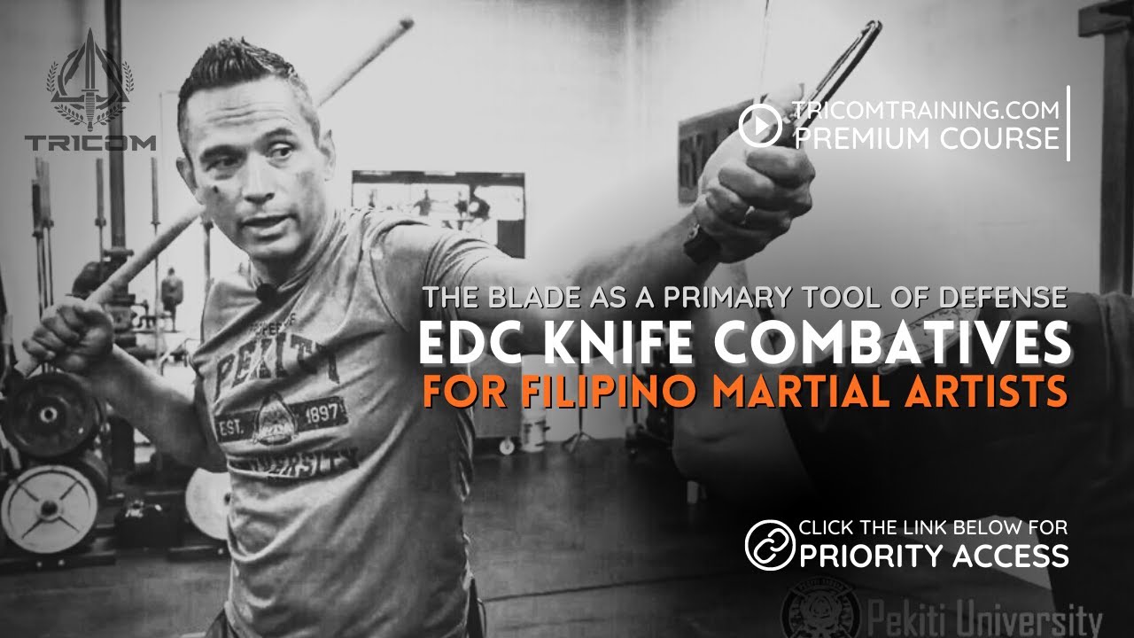 EDC Knife Combatives for Filipino Martial Artists | TRICOM Training