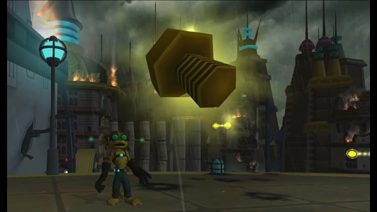 Ratchet and Clank planet Oltanis Gold Bolts