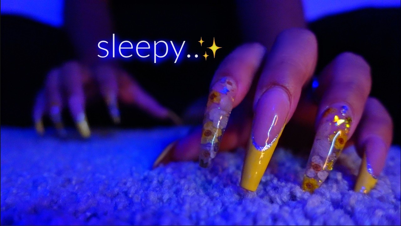ASMR Giving the Floor a Massage For Deep Sleep 😴💙 (SO TINGLY..I Swear🤞🏽)