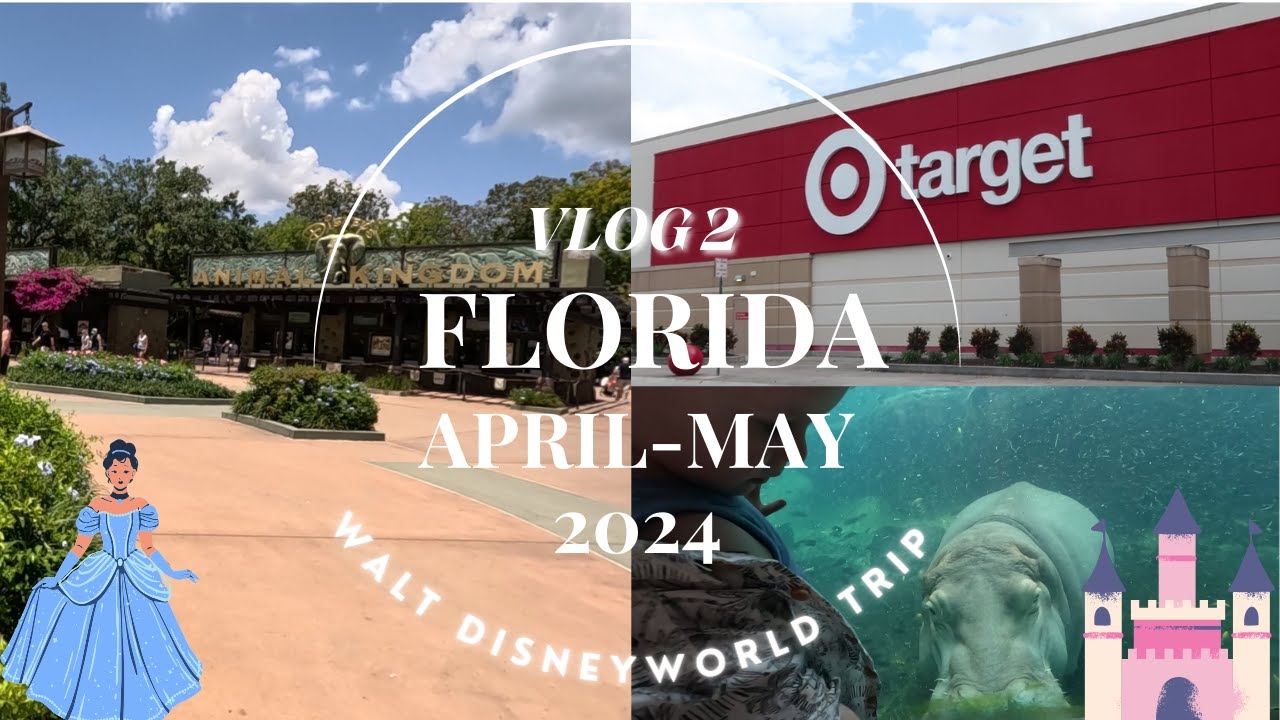 DAY 2 | ORLANDO, FLORIDA MAY 2024 | TARGET SHOP | DISNEY ANIMAL KINGDOM | Vlog #2