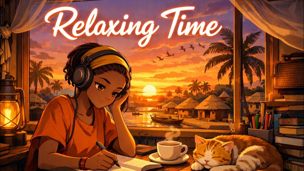 Relaxing Time - 1 Hour Lofi Hip Hop Beats - Chill Study Music for Focus, Work & Deep Relaxation
