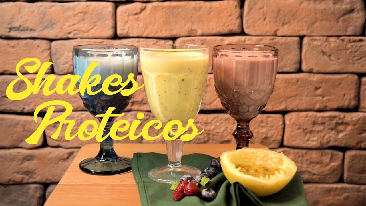 SHAKES PROTÉICOS - #nacozinhacomluciano com Luciano Bruno