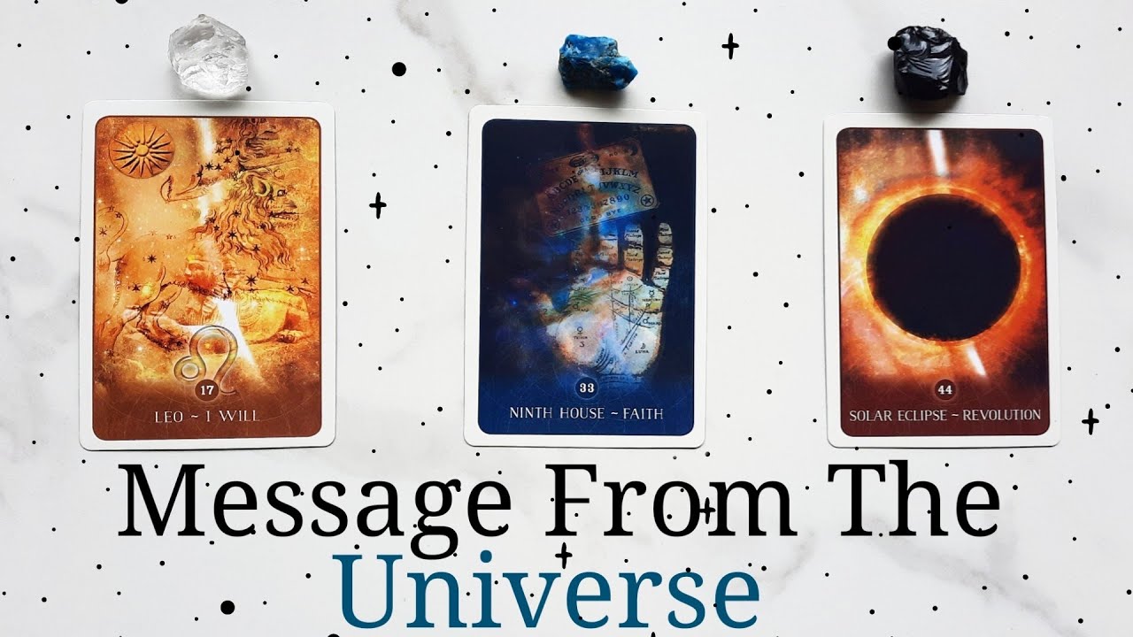 Message from the UNIVERSE 🔮 | Pick a Card Tarot Reading