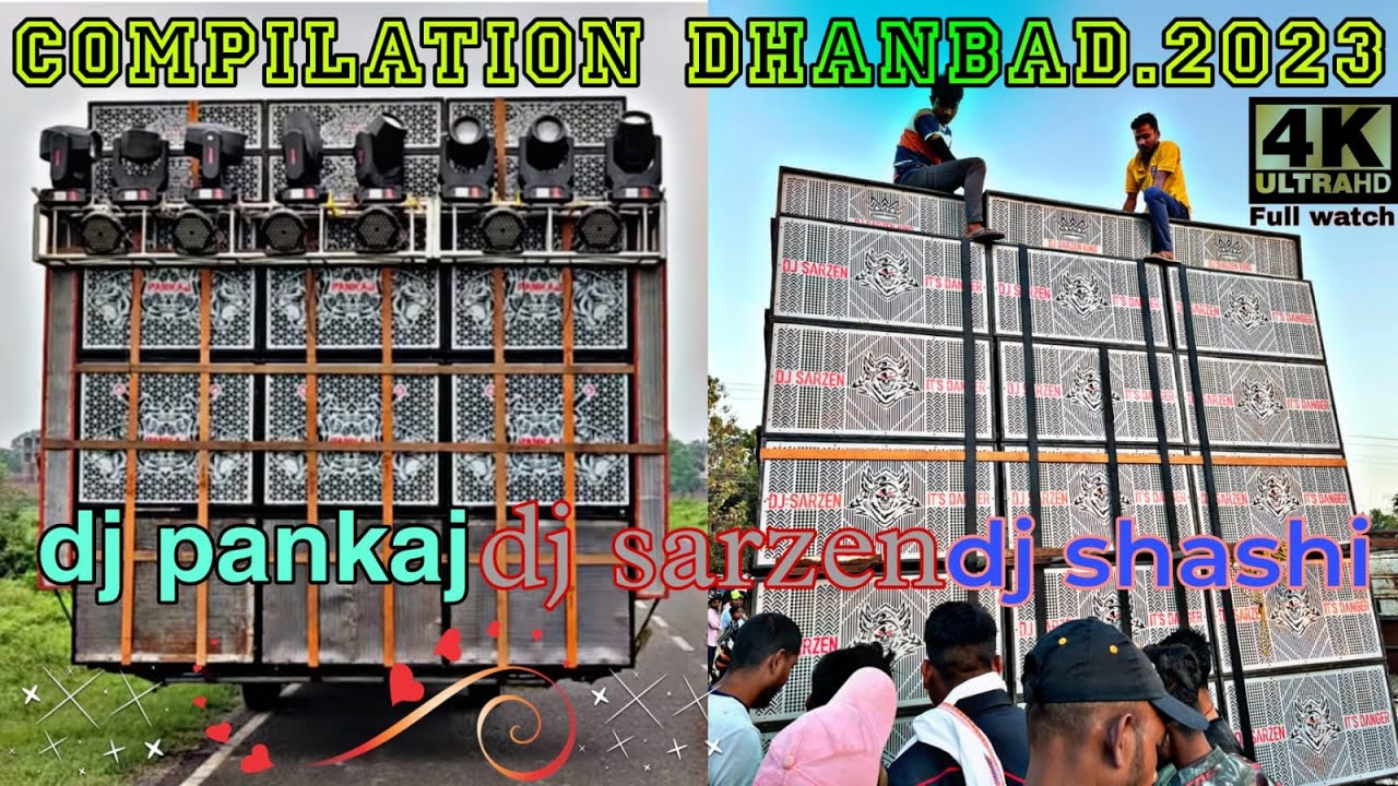 Dj Sarzen vs Dj pankaj vs Dj Shashi bol bom compilation 2023 Dhanbad Jharkhand 🚩🚩 @mrrvlogs8391