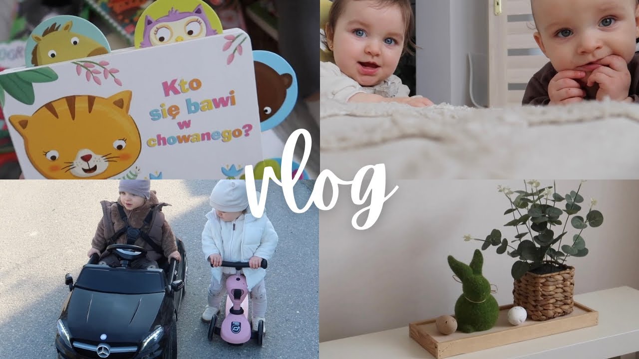 Dekoracje wielkanocne & nowe książeczki VLOG