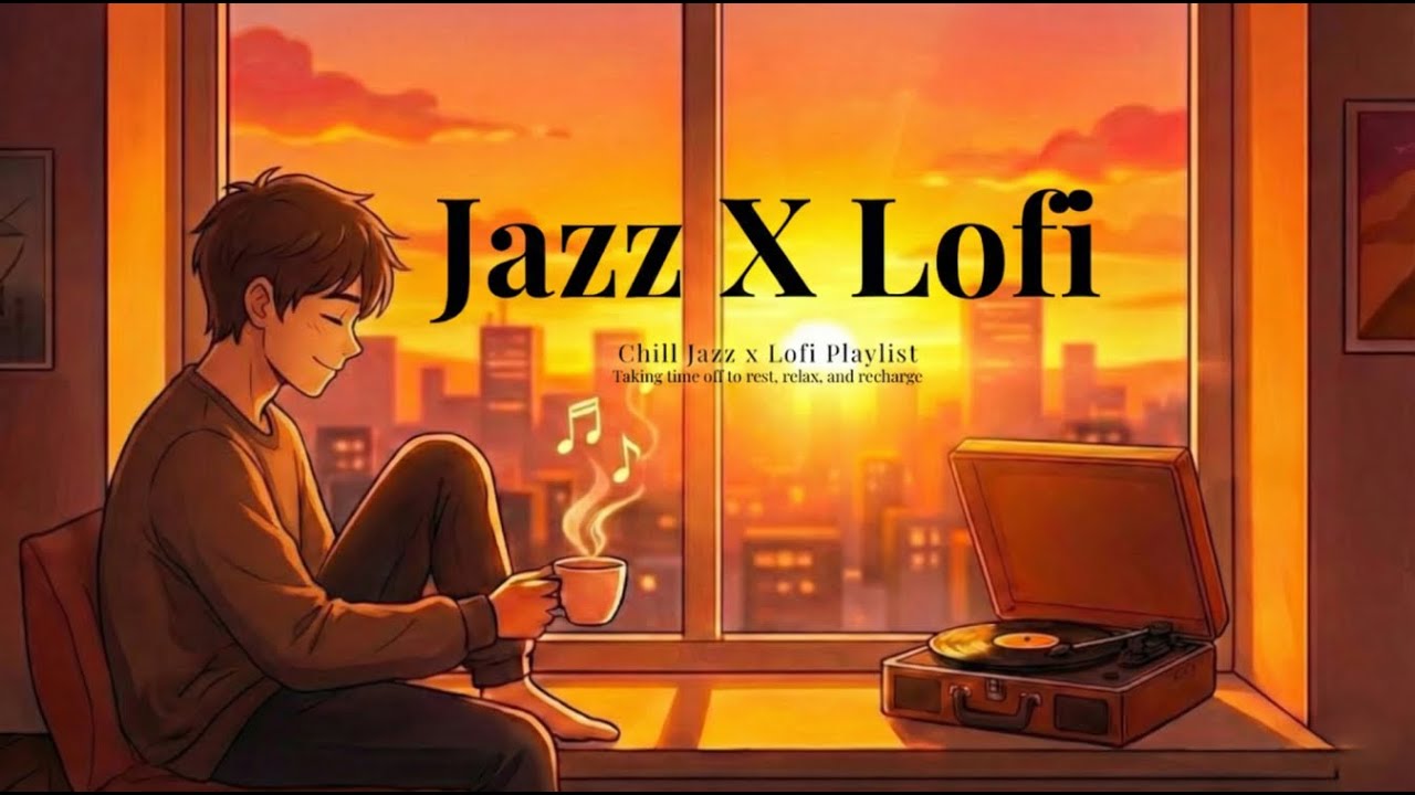 🌇 GOLDEN HOUR ~ Chill & Vibe | Nostalgic Jazz x Lofi Beats