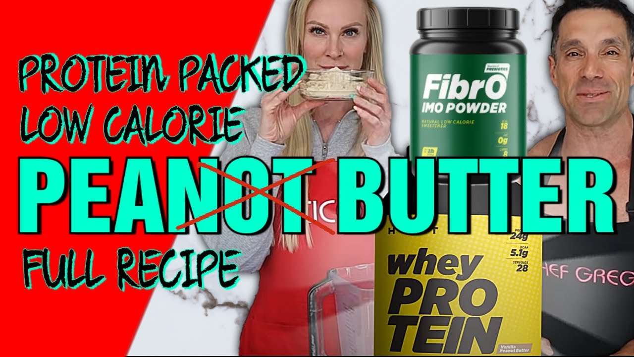 Guilt Free Peanut Butter || More Protein Less Calories || Pea 