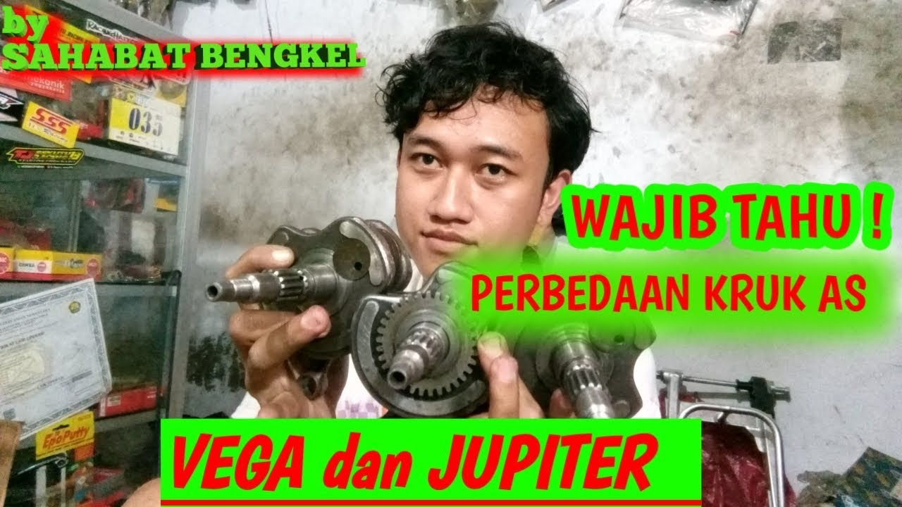 PERBEDAAN KRUK AS CRYPTON, VEGA & JUPITER Z