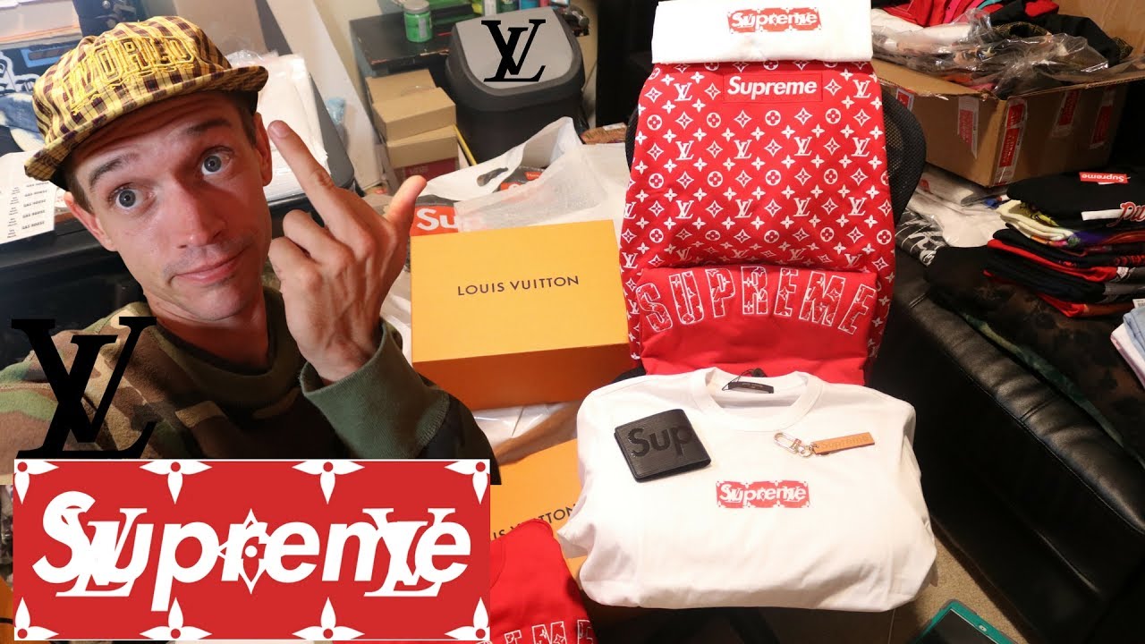 SUPREME x LOUIS VUITTON PICKUPS. IN HAND REVIEW