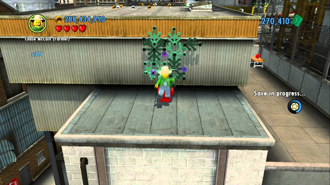 LEGO City Undercover 100% Guide - Auburn (Overworld Area) - All Collectibles