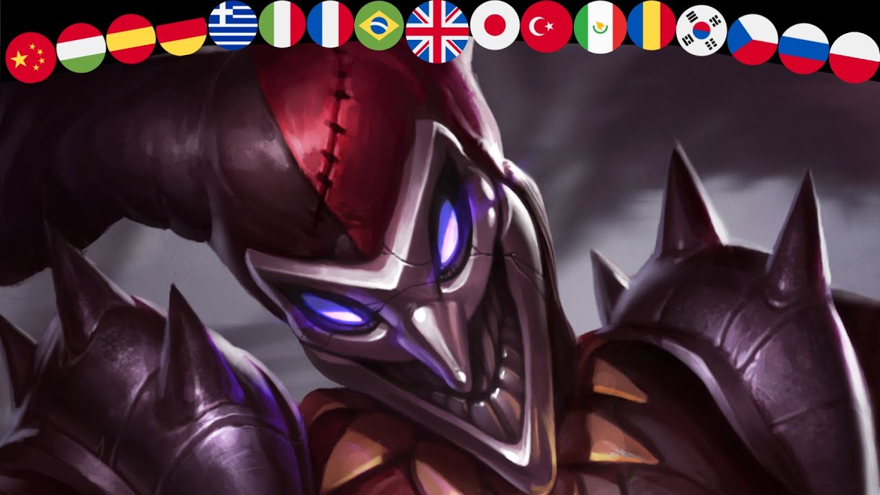 Shaco LAUGHS in All Languages