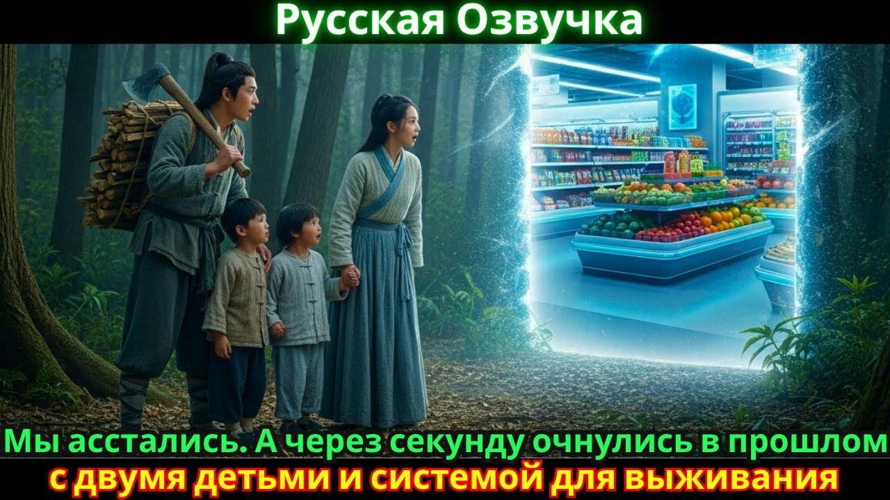 Мы расстались. А через секунду очнулись в прошлом с двумя детьми и системой для выживания.