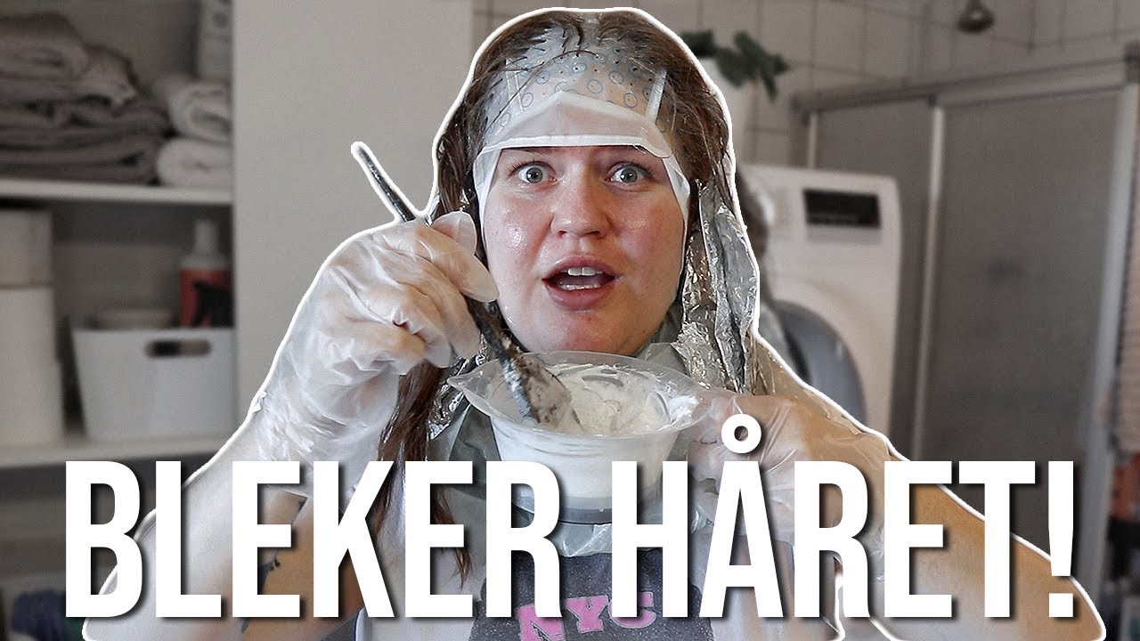 BLEKER HÅRET HEMMA