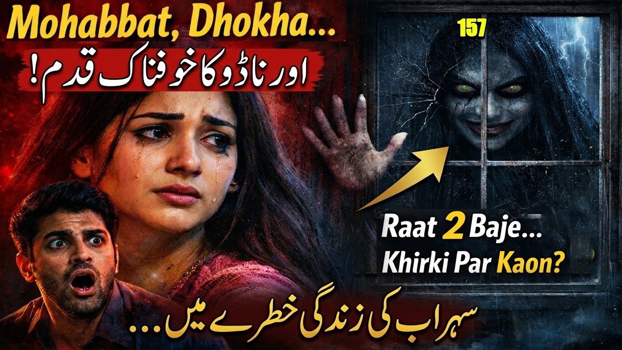 Jung Baaz Episode 157 | Nado Ka Dhoka Ya Majboori? | Raat 2 Baje Khirki Par Kaun Tha? | Horror Twist