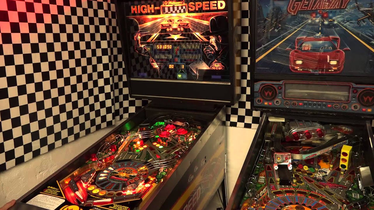 High Speed (Williams, 1986) Flipper Pinball