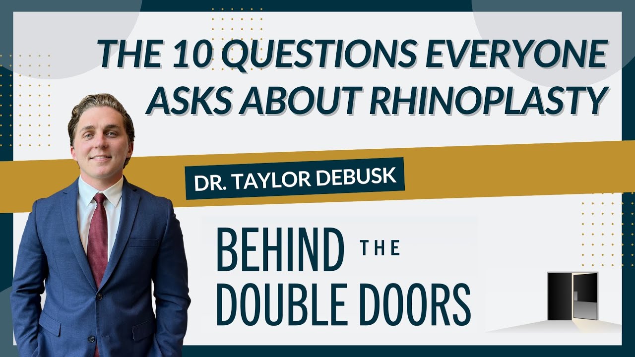 The 10 Questions Everyone Asks About Rhinoplasty
