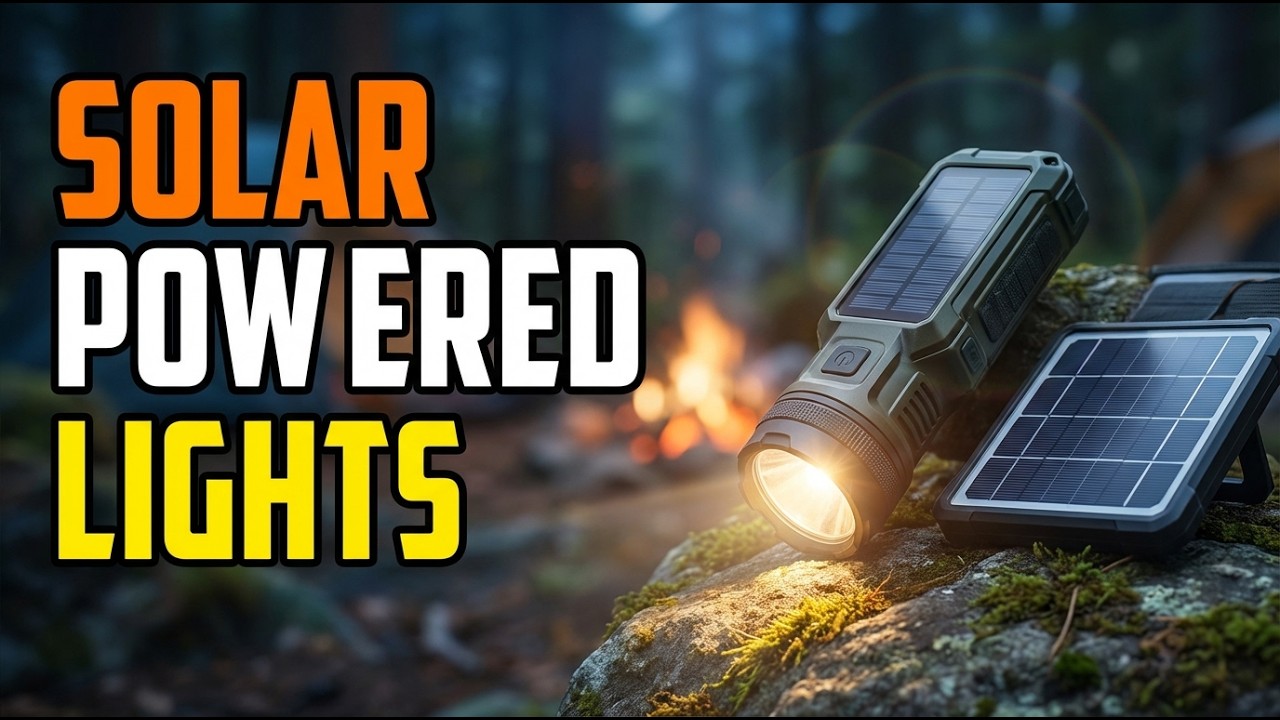 TOP 5 Best Solar Flashlights 2026 | We Found the Ultimate Off-Grid Secret
