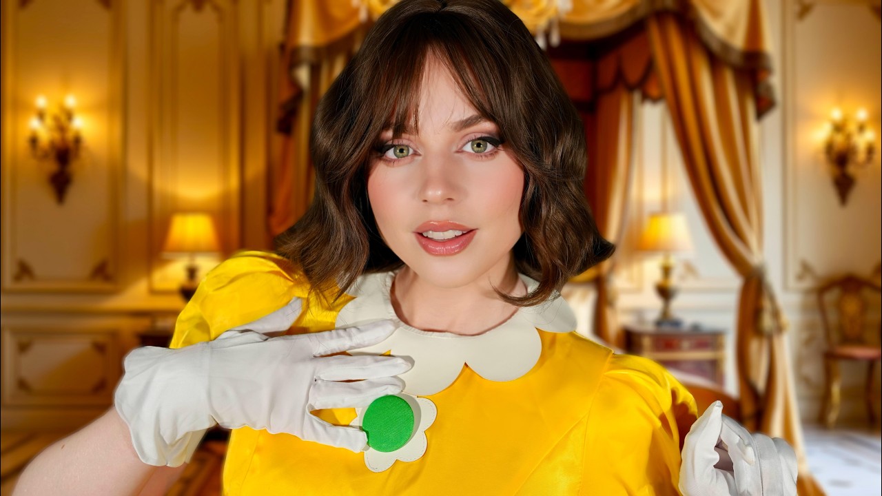 ASMR Daisy Is Obsessed w/ You, Her 1-Up Date 👑 Mario Roleplay| Personal Attention For Deep Sleep