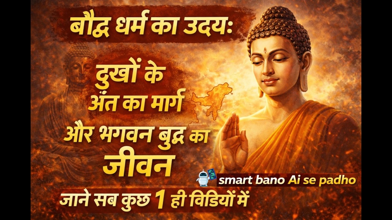 बौद्ध धर्म का उदय और भगवान बुद्ध का जीवन Full Knowledge | 👉 Smart bano, AI se padho