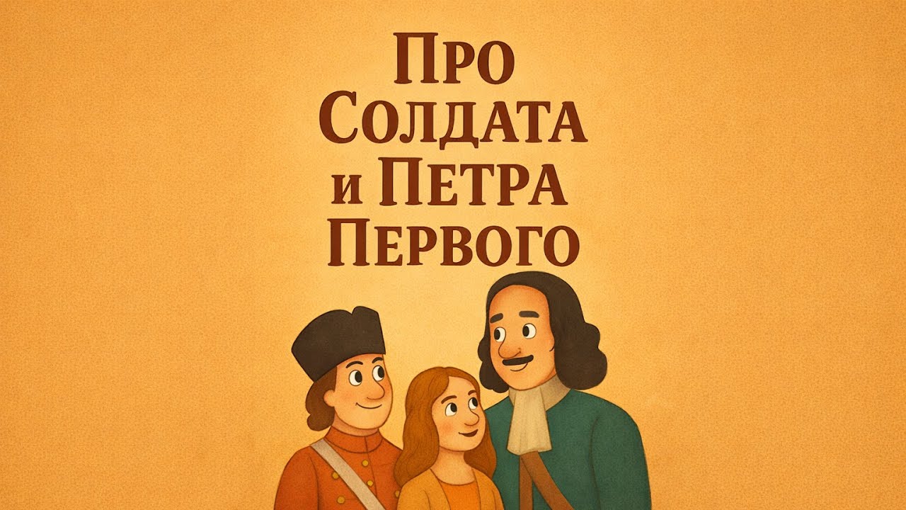 Про Солдата и Петра Первого | Сказки на русском | Аудиосказки для детей | Kazkify