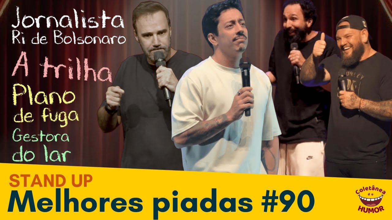 Melhores Stand Up 90: BANCO MASTER; SÓ QUERIA TRANSAR NA TRILHA; Vozes da Minha Cabeça; Jaraguá - SC