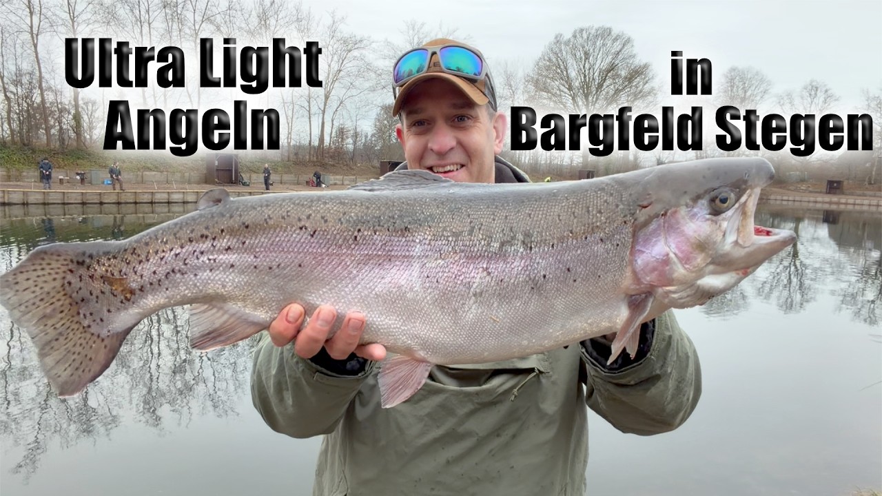 Ultra Light Angeln in Bargfeld Stegen am Premiumteich