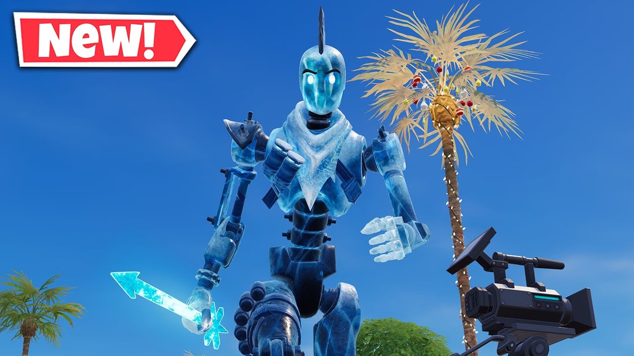 Новый скин &laquo;Ледяной манекен&raquo; в Fortnite!