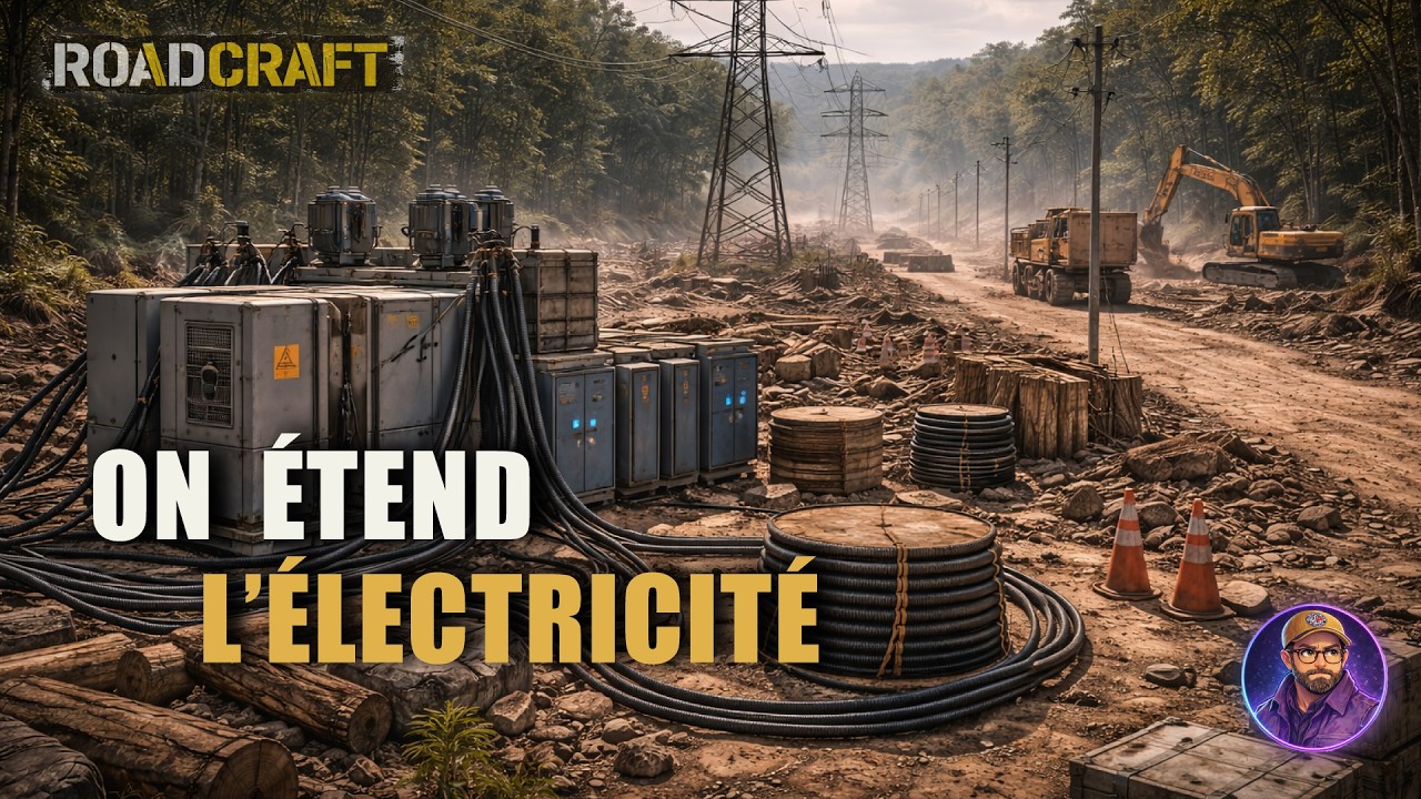 On Étend l’Électricité ⚡ | RoadCraft