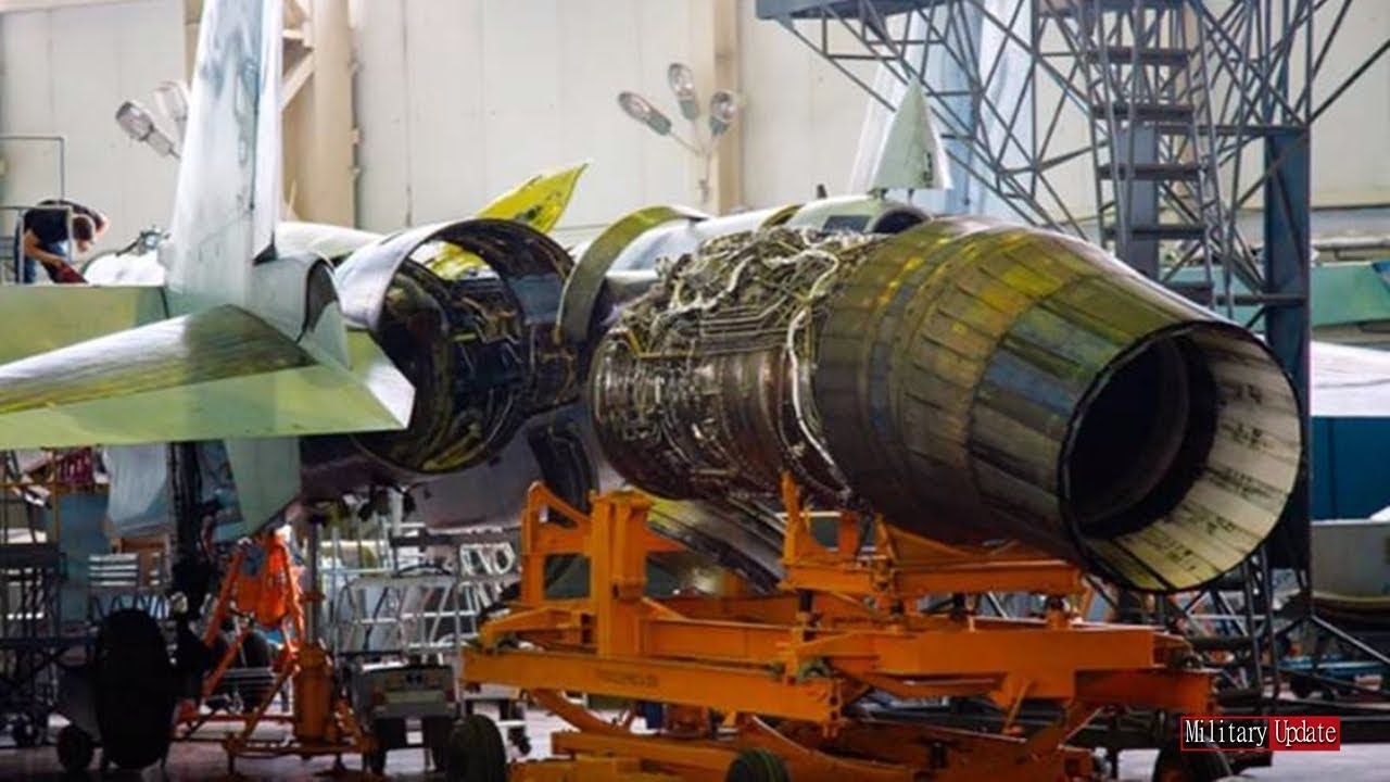 Finally, Putin showed off the terrifying Su-57 Engine production factory