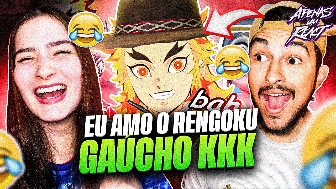 Apenas um react | Kimetsu no yaiba e o churras no trêm | TsukiUraya (Demon Slayer)