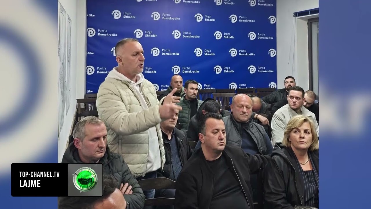 Top Channel/ “Plas grushti” në PD e Shkodrës, debate e përplasje fizike për kryetarin e degës