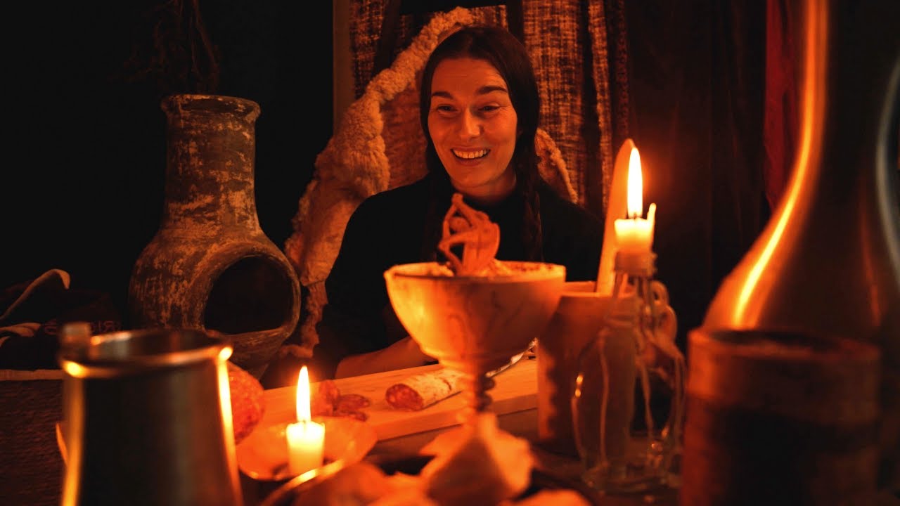 ASMR Roleplay | Table Service | Storytelling | Personal Attention | Food sound and Hair brushing