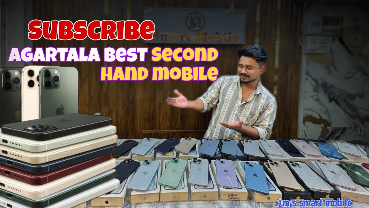 AGARTALA BEST SECOND HAND MOBILE SHOP IPHONE 17 open box mobile 😍 #agartala 