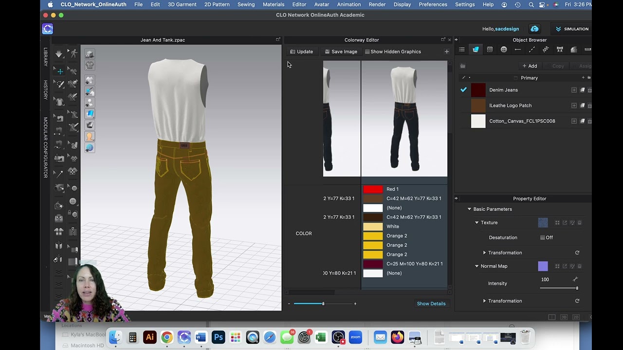 How to Create Colorways in CLO3D updated version 7.1