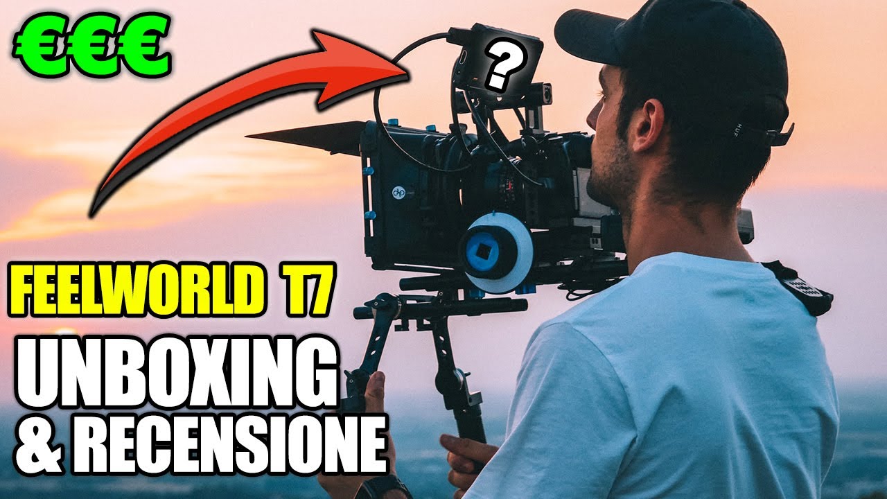Il MONITOR più economico per VIDEOCAMERE è una BOMBA💣 | Unboxing/Recensione FEELWORLD T7 (+Batterie)