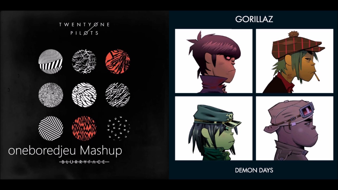 November Stress - twenty one pilots vs. Gorillaz feat. MF DOOM (Mashup)
